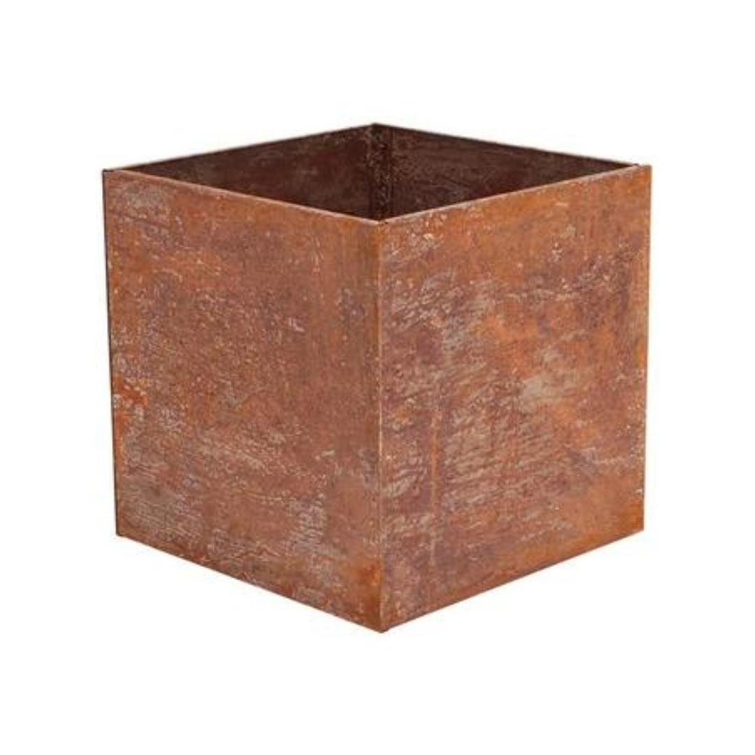 Jardinière en Corten Carrée